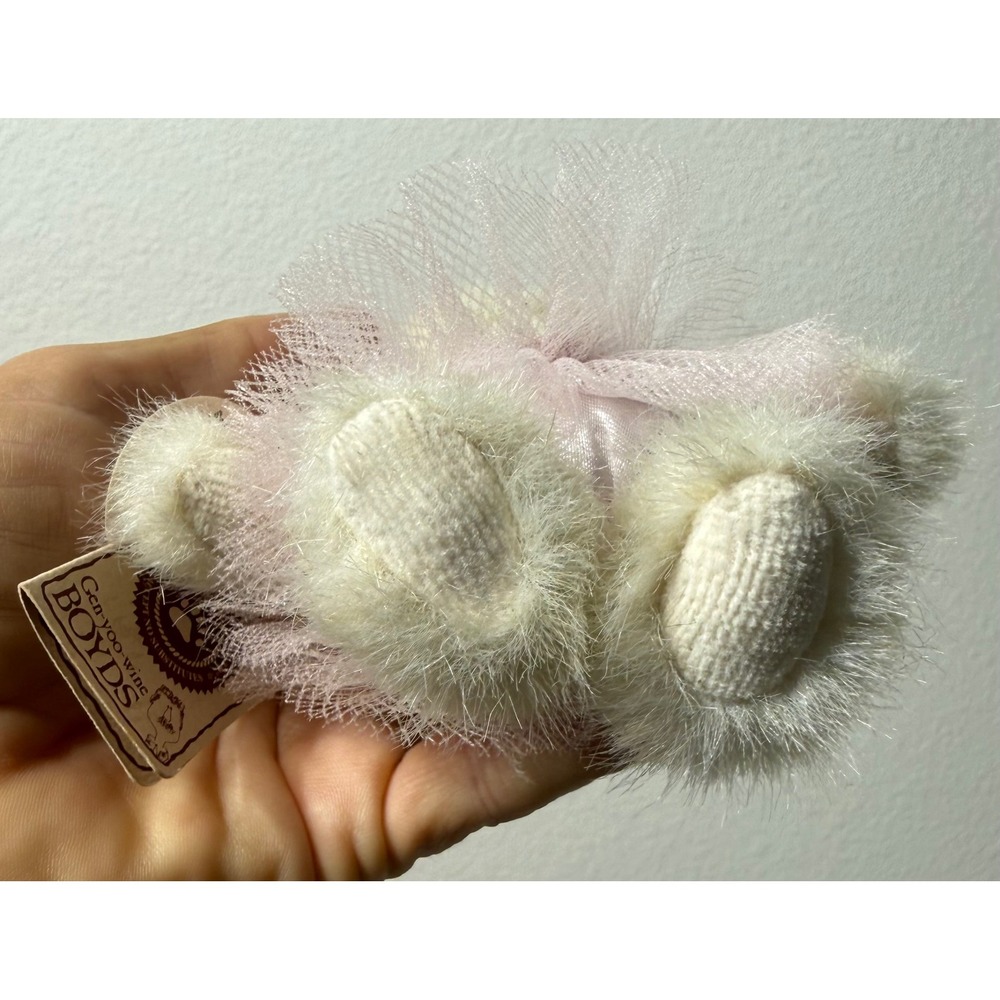 Boyds Bears Twila Twinkletoes Ballerina Plush Ornament Pink Tutu 56302 TAGS - Picture 6 of 9